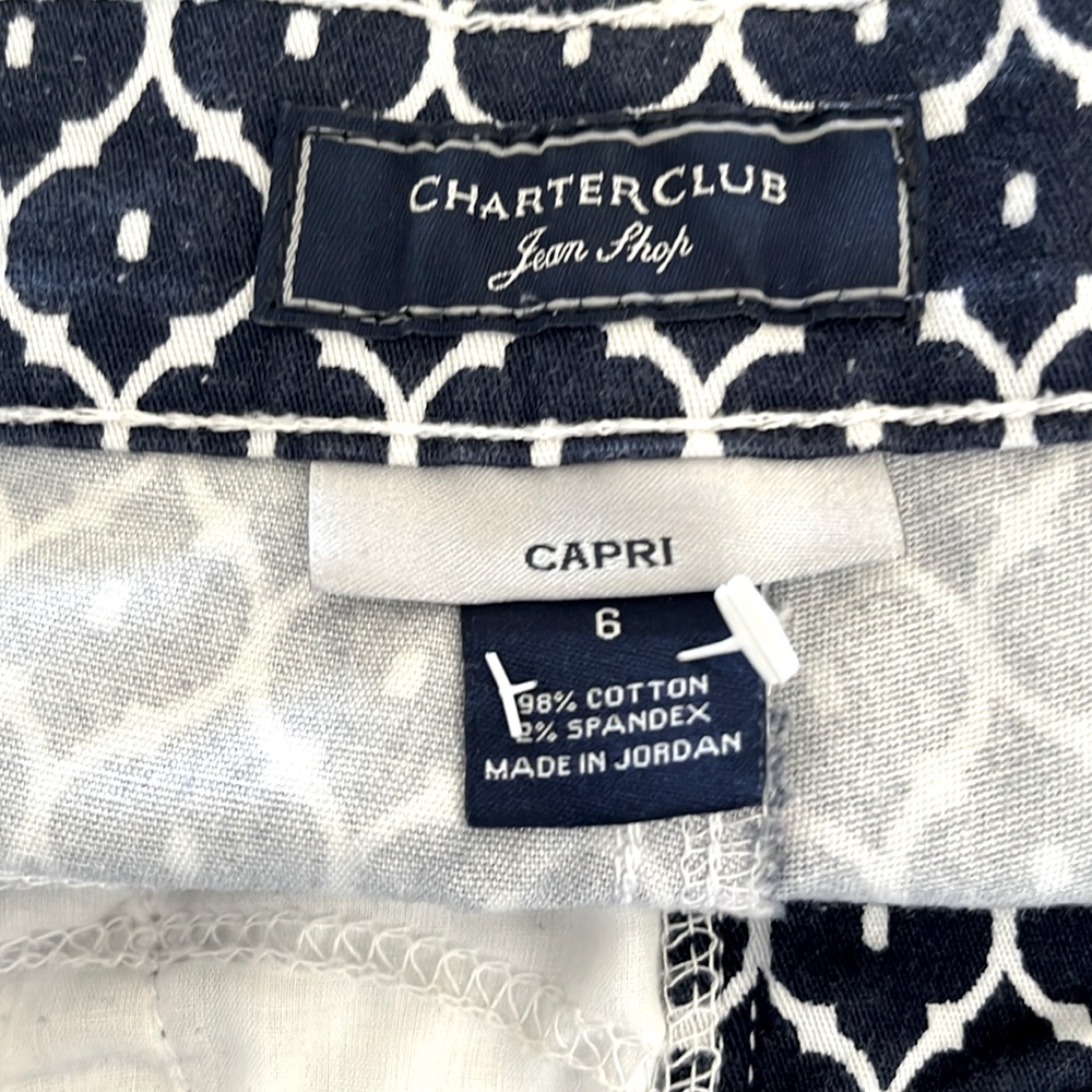 Charter Club Capri Size 6 - Picture 7 of 9